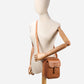 Crossbody-taske i læder