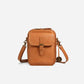 Crossbody-taske i læder